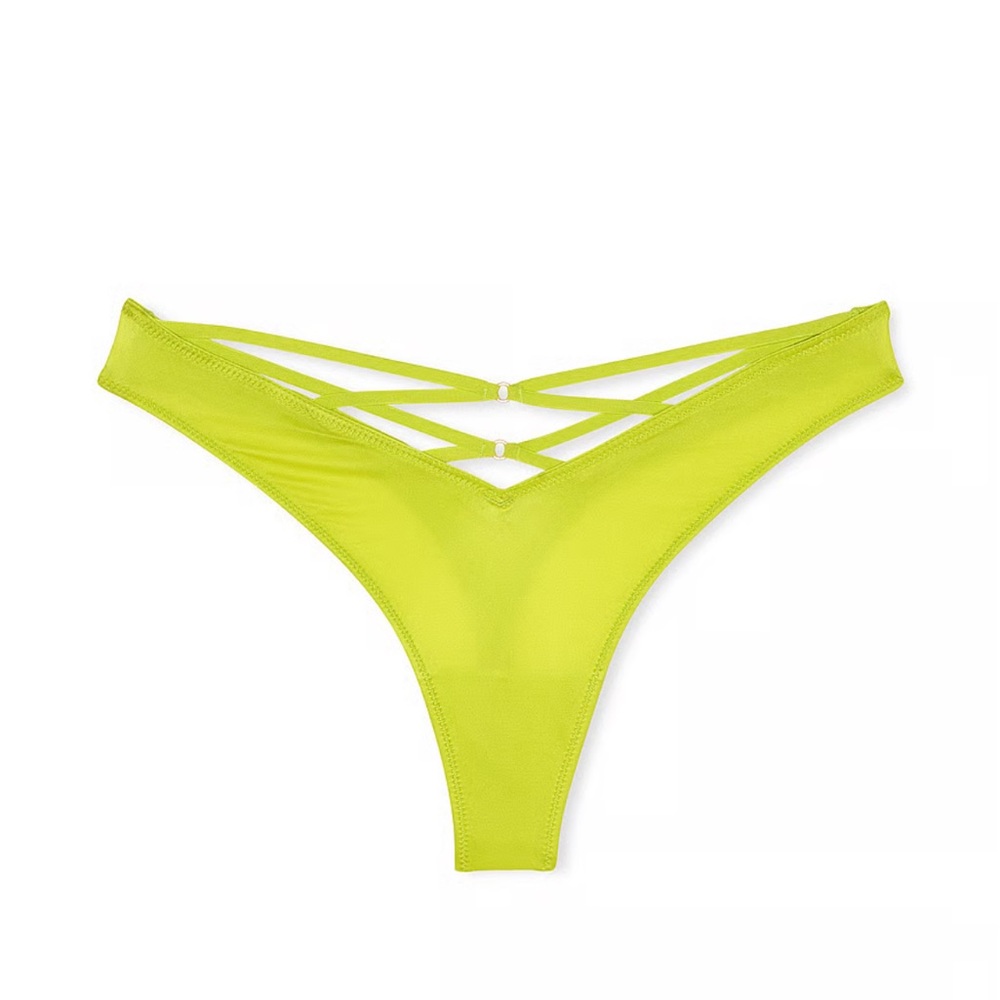 Victoria’s Secret Strappy-Back High-Leg Thong